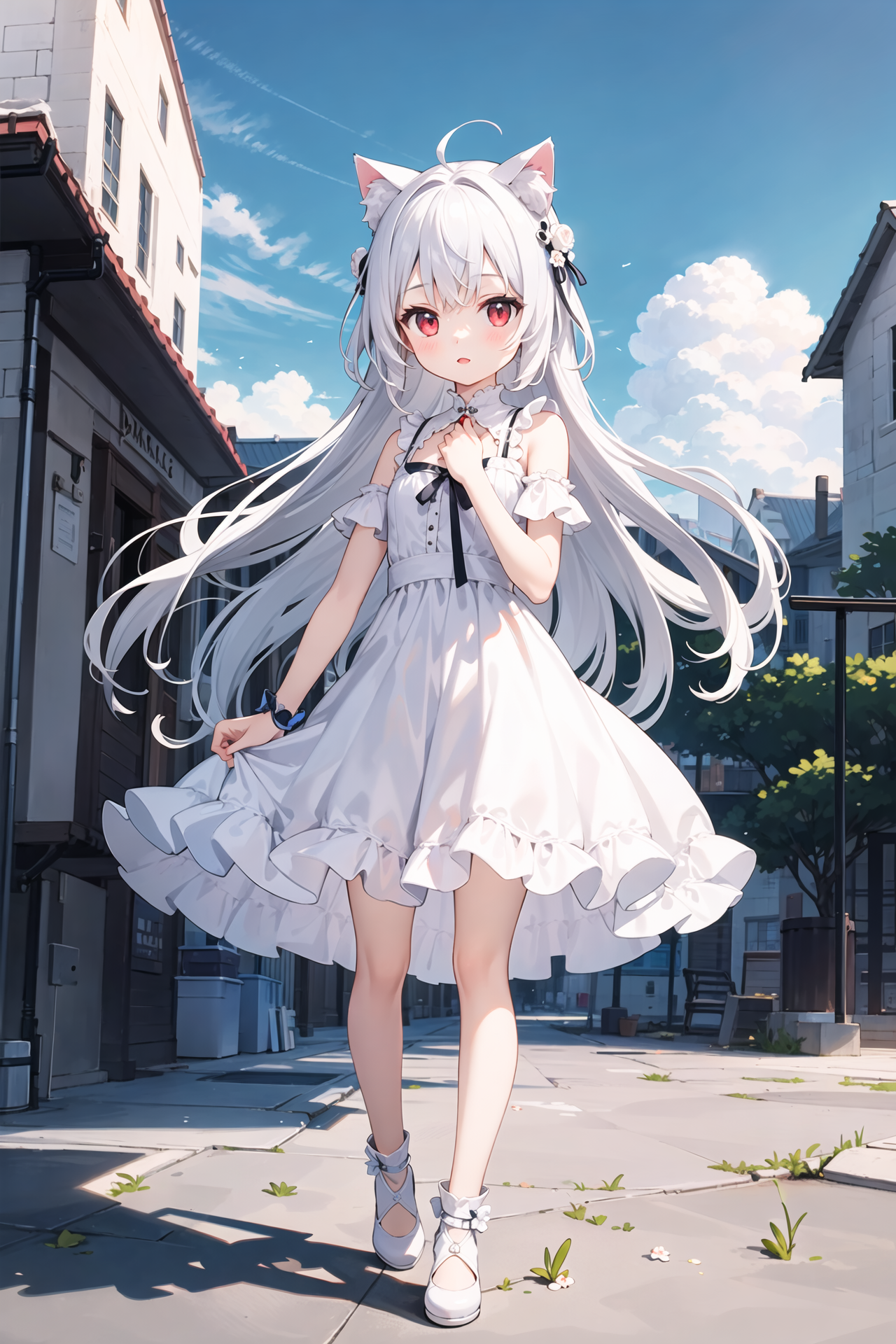 00142-1469812392-(((masterpiece))), best quality, illustration, young girl, 1girl with light white long hair, beautiful detailed red eyes, light.png